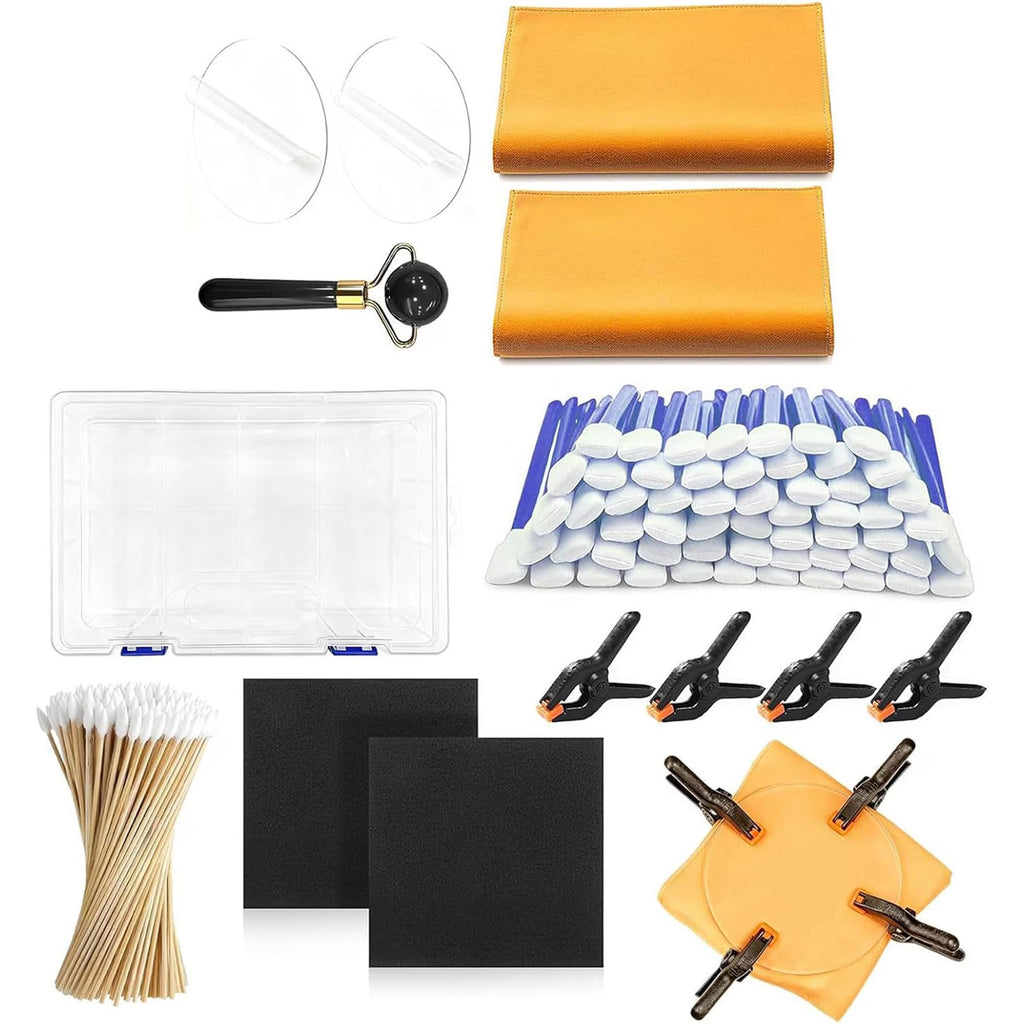 162‑Piece Comprehensive Card Care Kit for Collectors & Tournament Players – Multi‑Head Cleaning Tools for Sports, Trading & Gaming Cards